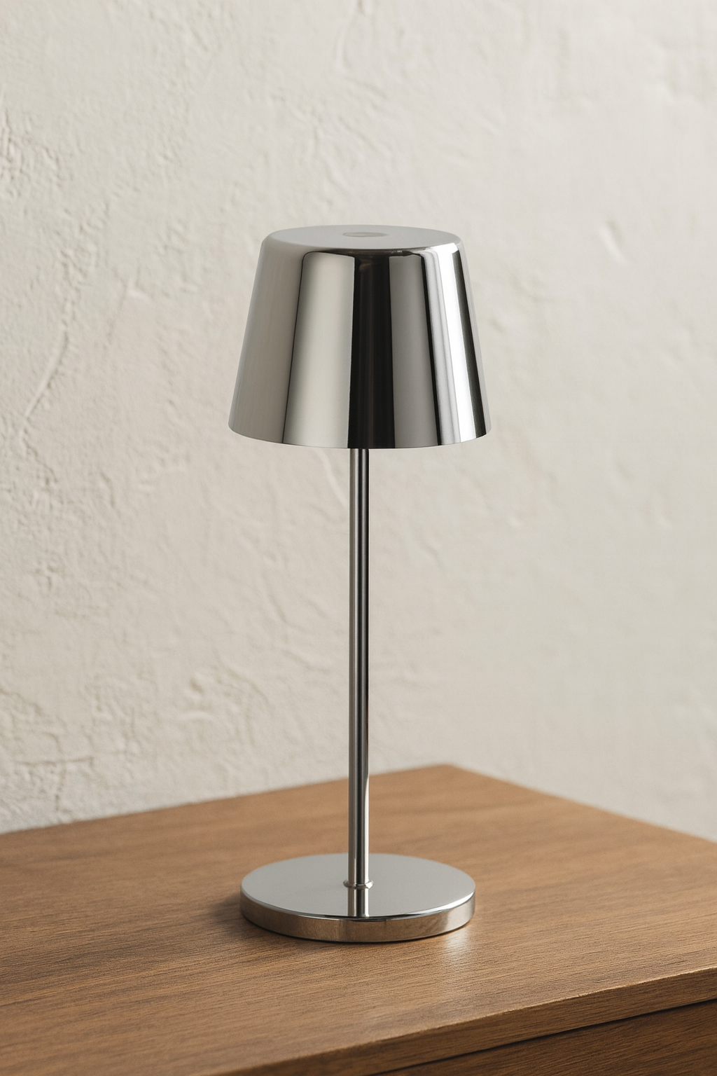 Ideal Lux Επαναφορτιζόμενο Φωτιστικό Εξωτερικού Χώρου Led Χρώμιο Ø7,5x20,8 Εκ. Cute TL 346922